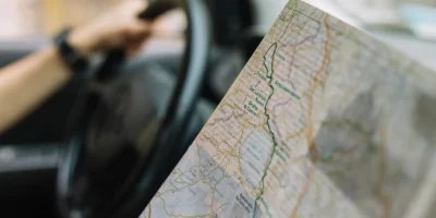 co pilot with map car